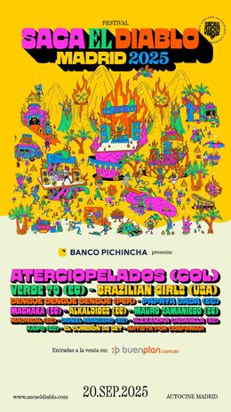 CARTEL SÁCALE EL DIABLO MADRID 2025