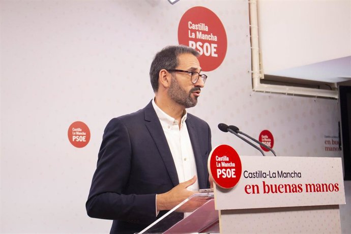 El secretario de Organización del PSOE de Castilla-La Mancha, Sergio Gutiérrez.