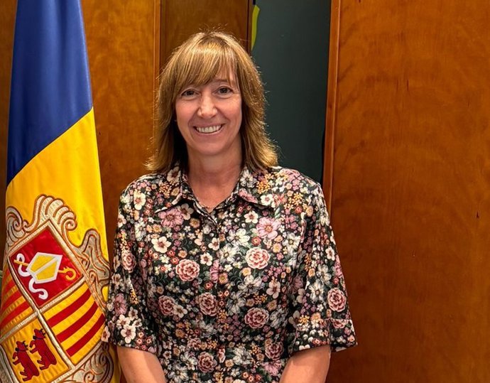 La embajadora Eva Descarrega.