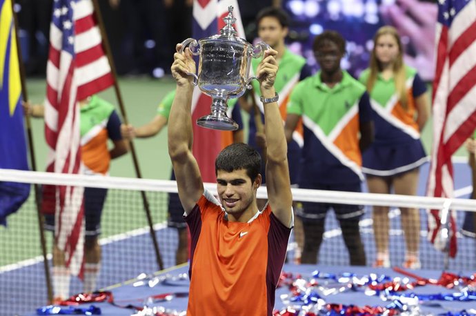 Archivo - Carlos Alcaraz, US Open 2022