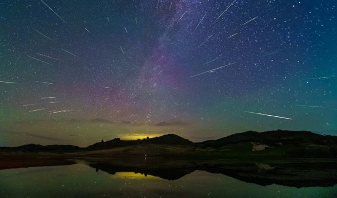Perseida grabada desde el Observatorio de la Sagra en 2017