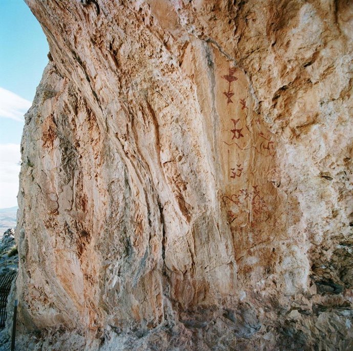 Arte rupestre en la provincia de Almería.