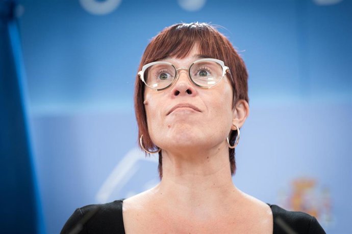 La diputada de Compromís en el Congreso, Águeda Micó, a 8 de julio de 2025, en Madrid (España).