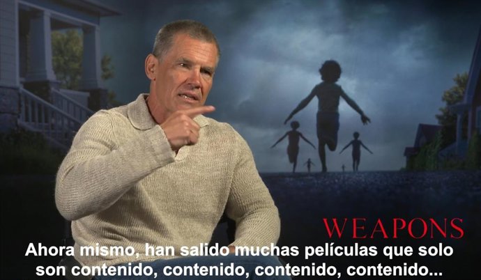 Josh Brolin protagoniza 'Weapons': "Quiero ver películas que me impacten emocionalmente, que no sean solo contenido"