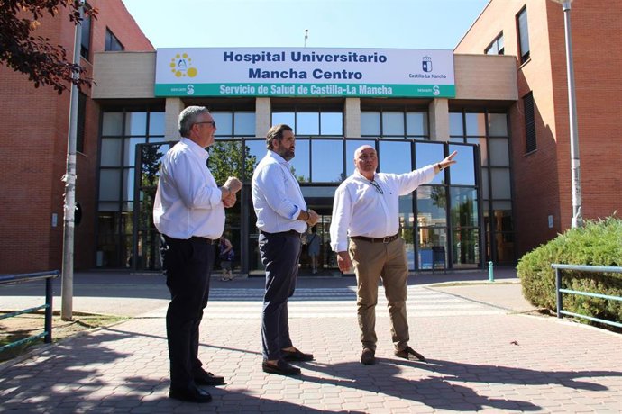 El presidente del Partido Popular de Castilla-La Mancha, Paco Núñez, en Alcázar.