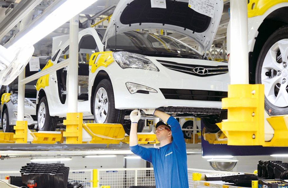 Archivo - Planta de Hyundai