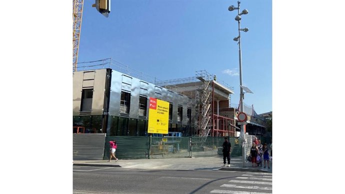 Archivo - Las obras de la nueva estación de buses de Lleida llegan al 50% de ejecución
