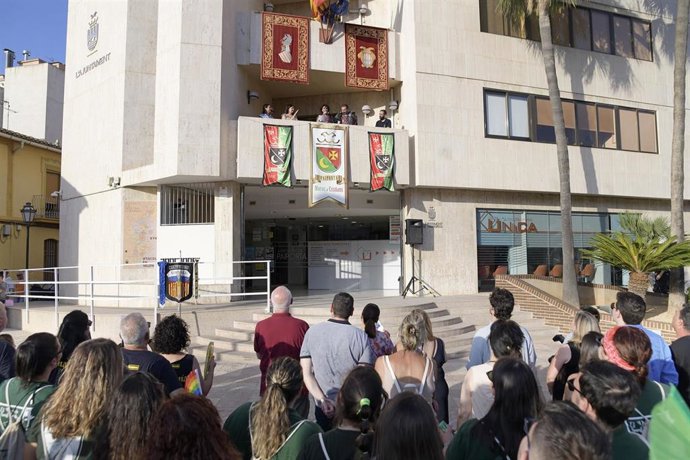 Archivo - Imagen de archivo del pregón de las fiestas de agosto de 2024.