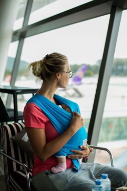 Derechos para familias que viajan en avión