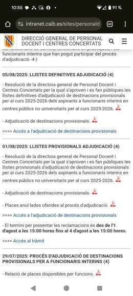 Captura de pantalla aportada por la formación ecosoberanista.