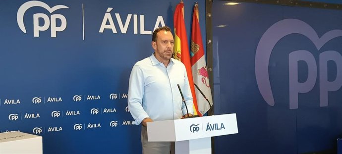 Héctor Palencia, durante su intervención ante los medios este jueves.