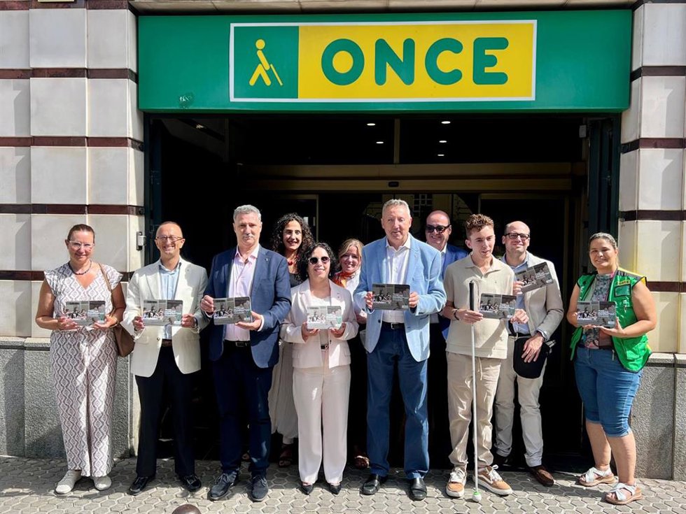 Foto de familia del Grupo Social ONCE. Imagen de archivo. 