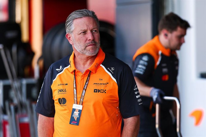 Archivo - BROWN Zak (usa), CEO of of McLaren Racing, portrait during the Formula 1 Qatar Airways British Grand Prix 2025, 12th round of the 2025 FIA Formula One World Championship from July 4 to 6, 2025 on the Silverstone Circuit, in Silverstone, United K