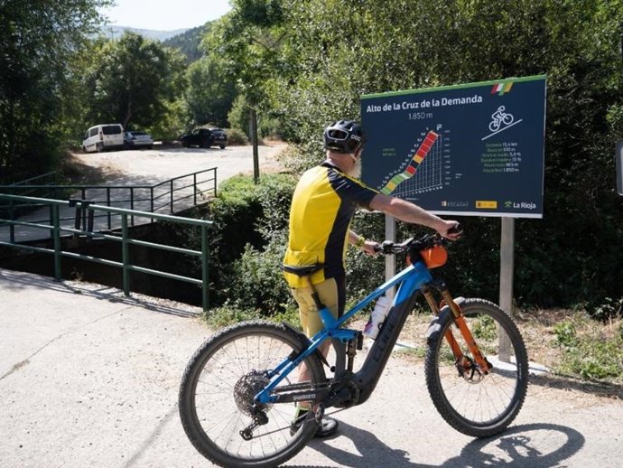 Nueva señalética en Ezcaray destinada a ofrecer información especializada al ciclista