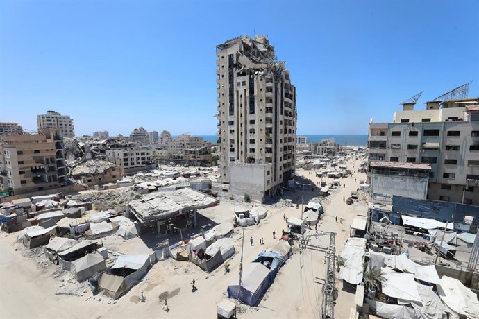 Cidade de Gaza no contexto da ofensiva israelense