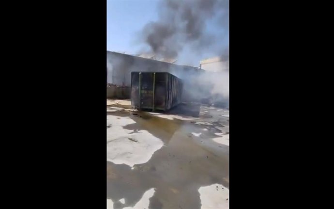 Dos hombres afectados por un incendio en una granja de gallinas de Motilla del Palancar (Cuenca)