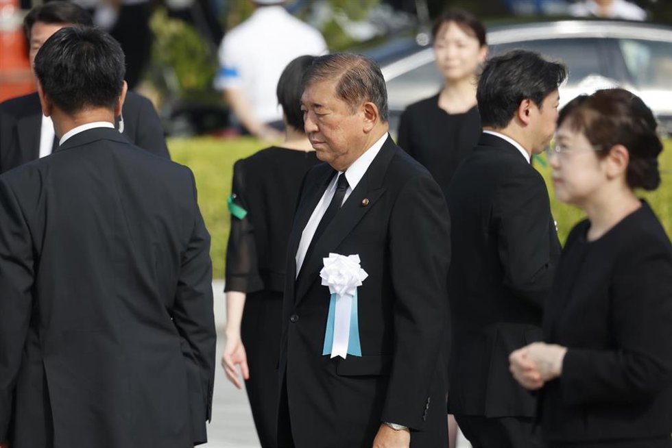 El primer ministro de Japón, Shigeru Ishiba 