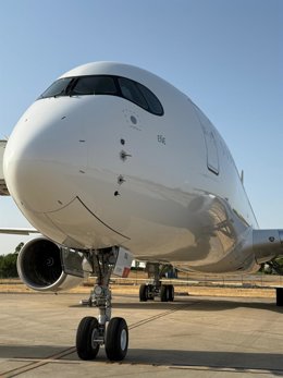Iberia incorpora a su flota un nuevo Airbus 350 con el nombre de Eñe