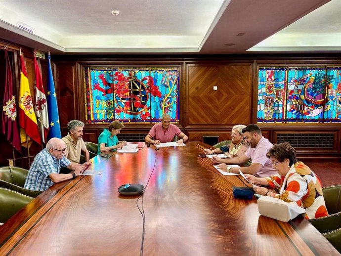 Un momento de la Junta de Gobierno Local celebrada este viernes.