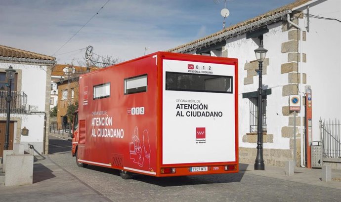 Archivo - Imagen de recurso de la Oficina Móvil de Atención al Ciudadano de la Comunidad de Madird