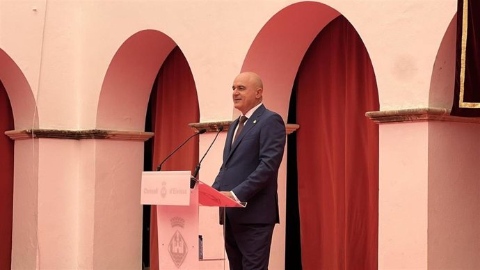 El presidente del Consell de Ibiza, Vicent Marí.