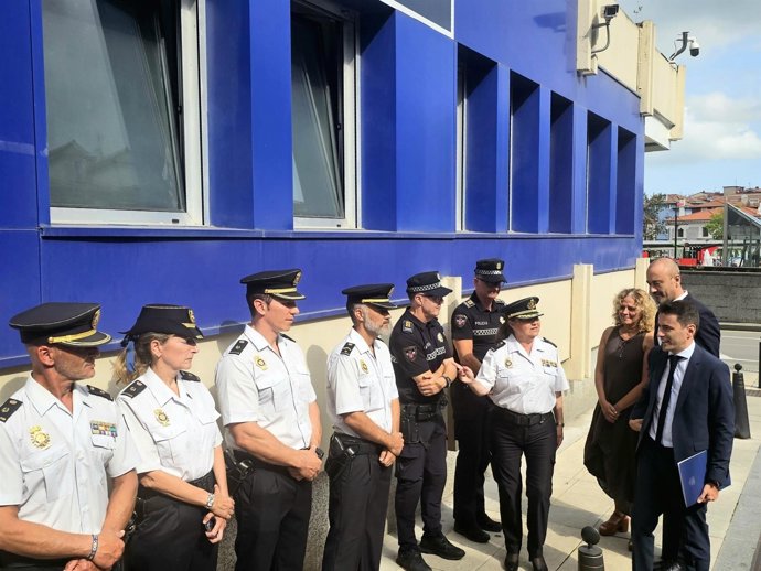 Presentación del dispositivo de Policía Nacional para las fiestas de la Virgen Grande