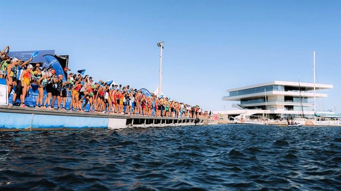 Prueb ade triatlón en València