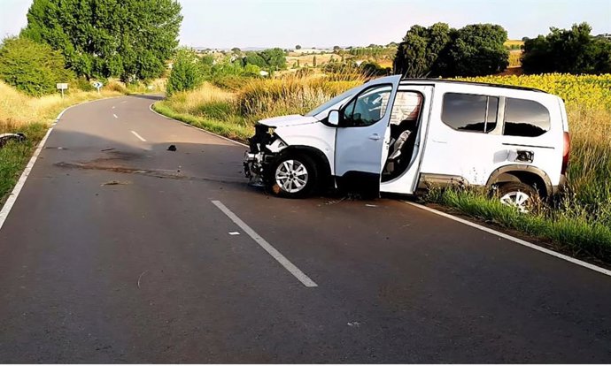 Herido un conductor tras salirse de los vía cuando circulaba desde Nohales a Cuenca