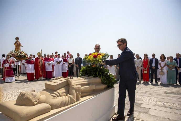 Antoni Costa participa en Ibiza en los actos por Sant Ciríac, patrón de la isla.