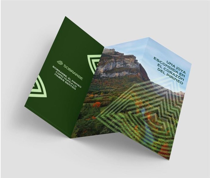 El diseño, inspirado en el concepto de Sobrarbe,' la joya escondida del Pirineo', refleja la esencia del territorio: