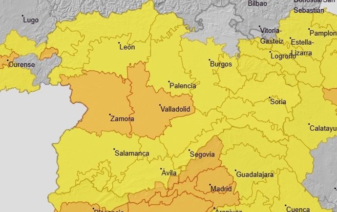 La ola de calor pondrá este sábado en aviso naranja a Valladolid, Zamora y Ávila con máximas de hasta 39ºC