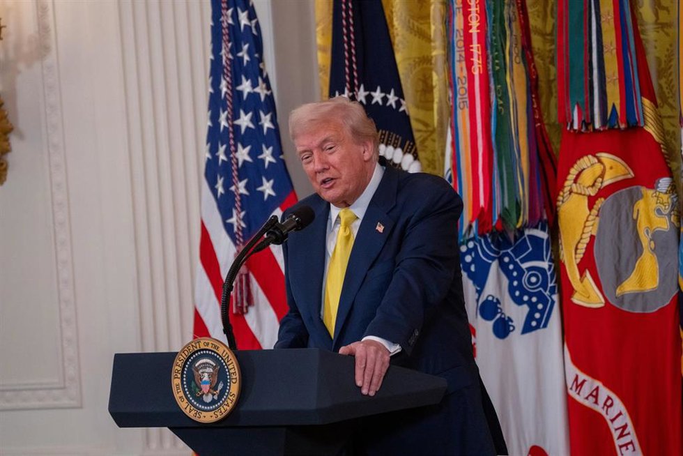El presidente de Estados Unidos, Donald Trump
