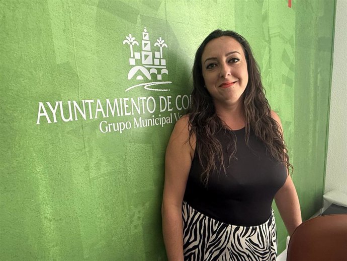 La concejal de Vox en el Ayuntamiento de Córdoba Marta León.