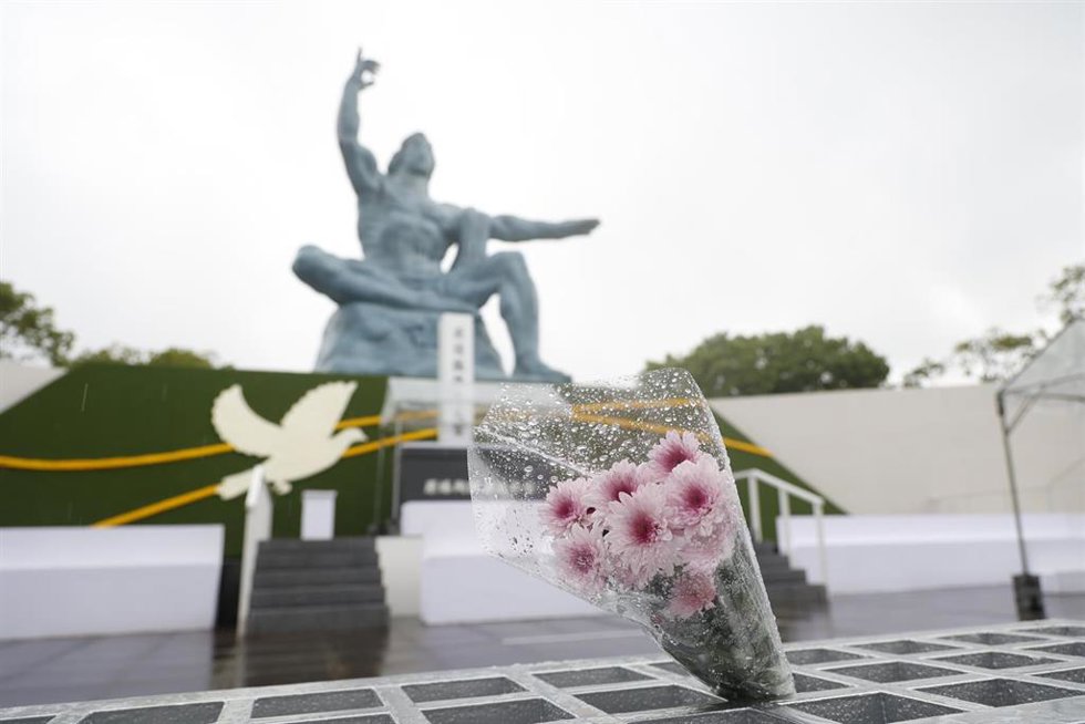 Conmemoración del 80 aniversario del lanzamiento estadounidense de una bomba nuclear sobre la ciudad japonesa de Nagasaki.