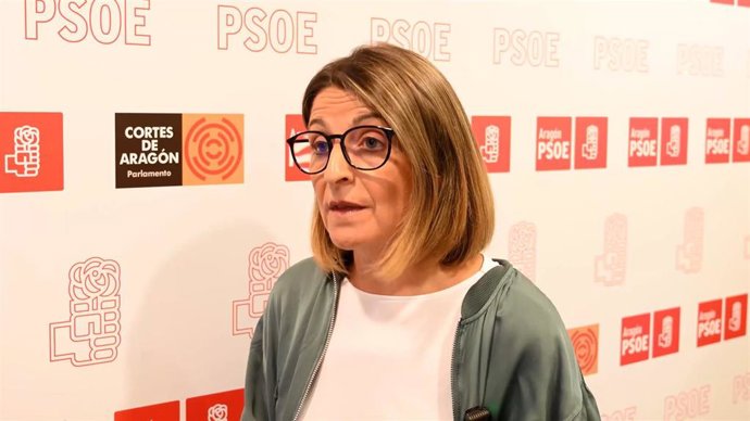La diputada del PSOE en las Cortes de Aragón Pilimar Zamora.