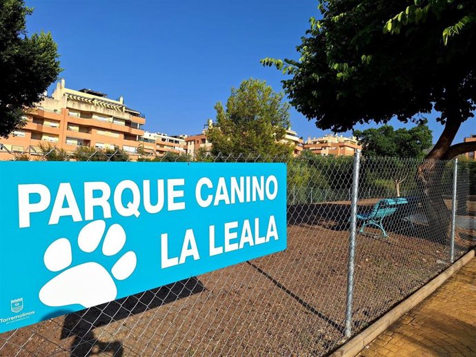 Nuevo parque canino en la zona de La Leala de Torremolinos.