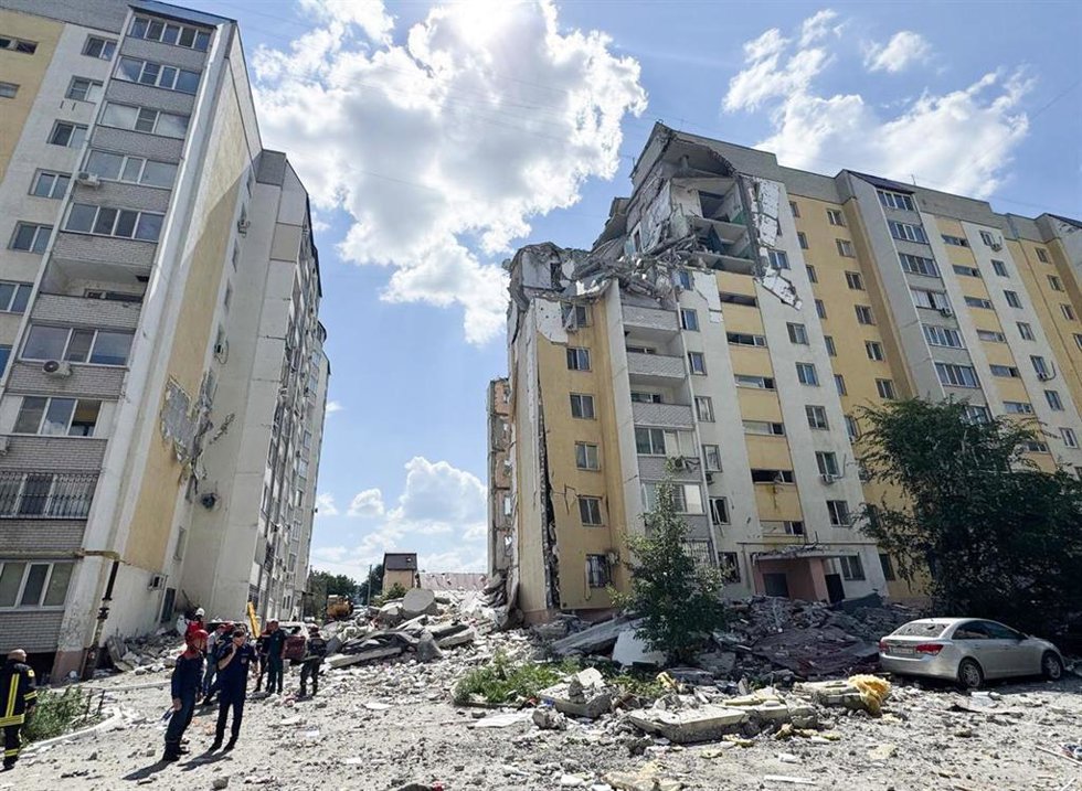 Ataque con drones ucranianos en la región rusa de Saratov (archivo)
