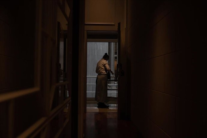 Archivo - Imagen de archivo de una camarera de piso. 