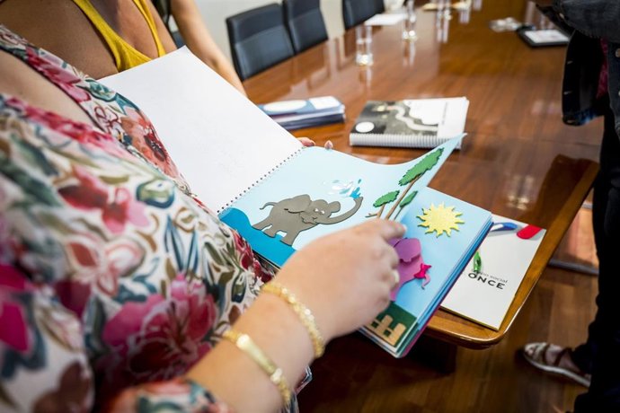 Cuento en braille para personas con ceguera o discapacidad visual