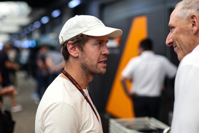 Archivo - Sebastian Vettel en el Gran Premi de Brasil 2024 de Fórmula 1