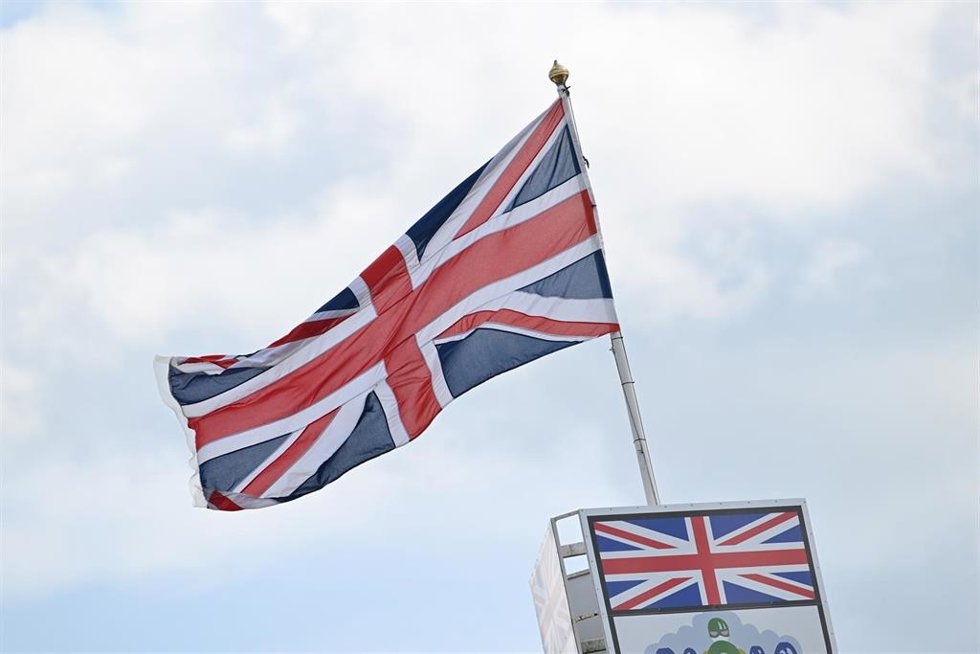Archivo - Bandera británica
