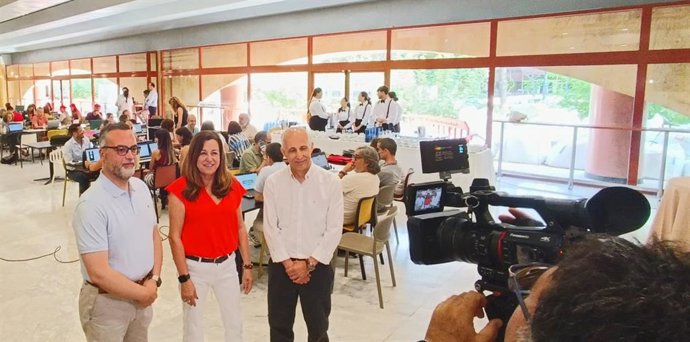 Archivo - La consejera de Desarollo Educativo, Carmen Castillo, en una imagen de archivo de las oposiciones de 2025.