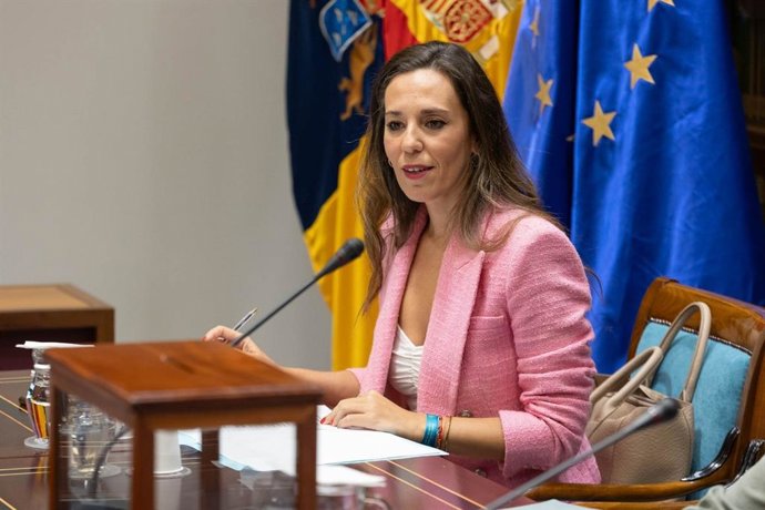 Archivo - Consejera canaria de Turismo y Empleo, Jéssica de León