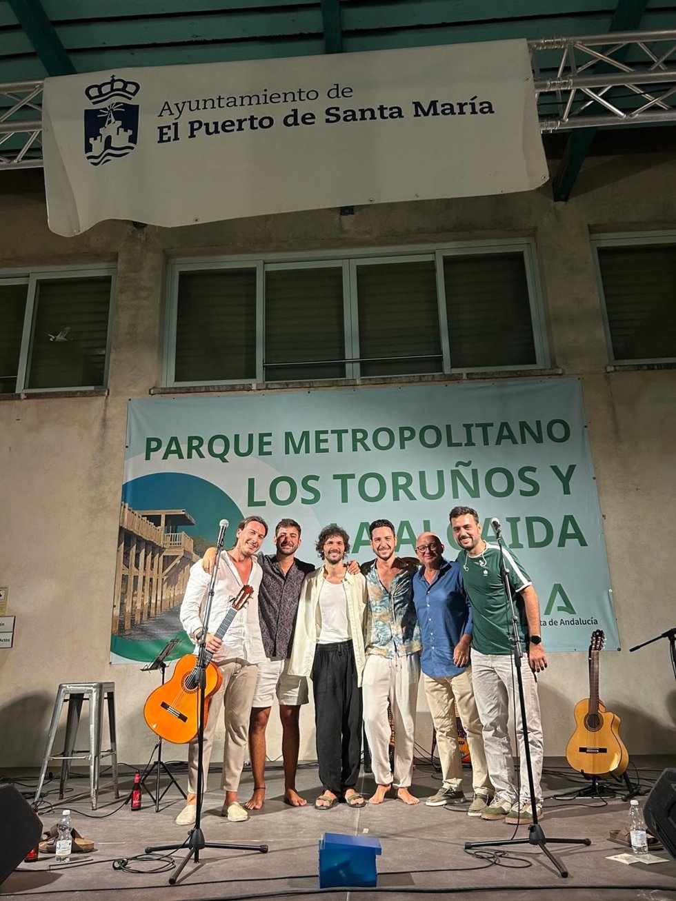 Grupo musical El Huerto de Ataecina en el ciclo de conciertos 4Lunas.