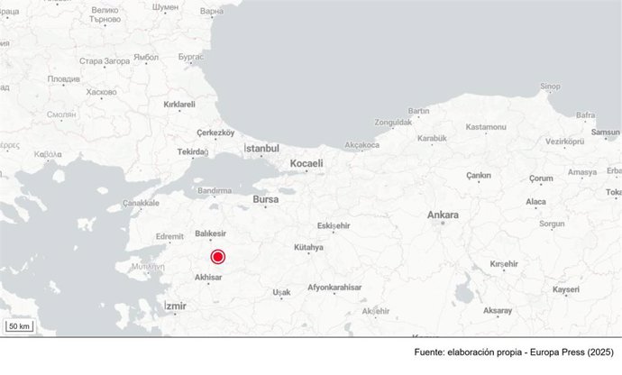 Terremoto en Turquía, a 10 de agosto de 2025