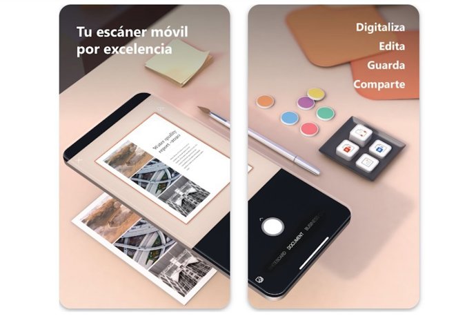 Recurso de la aplicación Microsoft Lens
