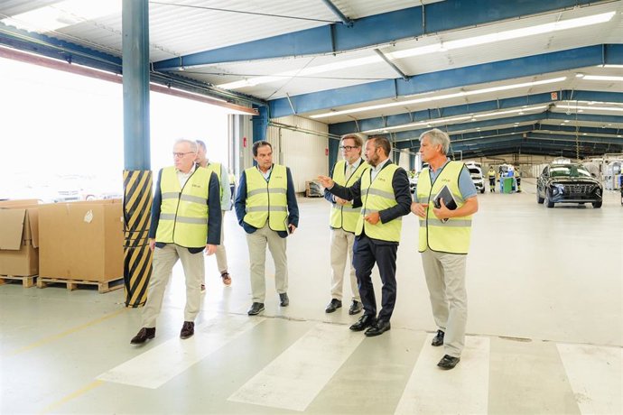 Momento de la visita.