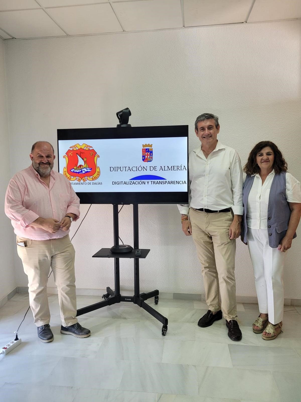 La Diputación de Almería destina 200.000 euros a la digitalización de 58 municipios de la provincia