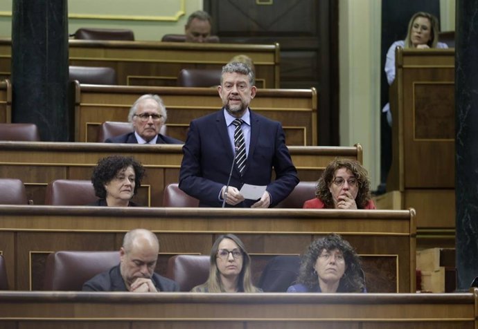 Archivo - Arquivo - Francesc Marc Alvaro, deputado da Esquerra Republicana (ERC) no hemiciclo