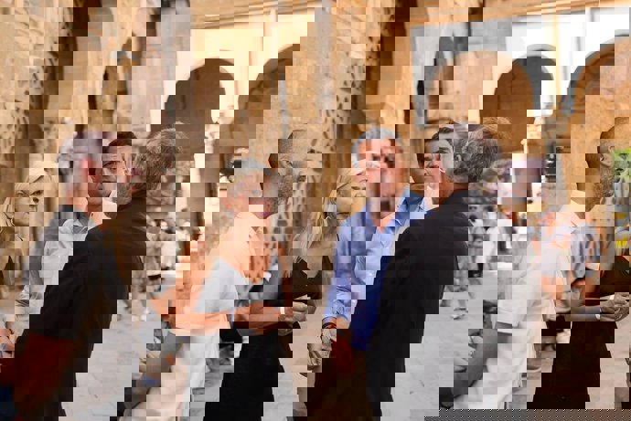 La consejera de Cultura, Patricia del Pozo, en Córdoba por el incendio de la Mezquita Catedral de Córdoba